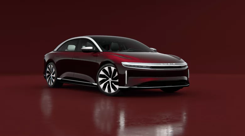 Lucid air deals red