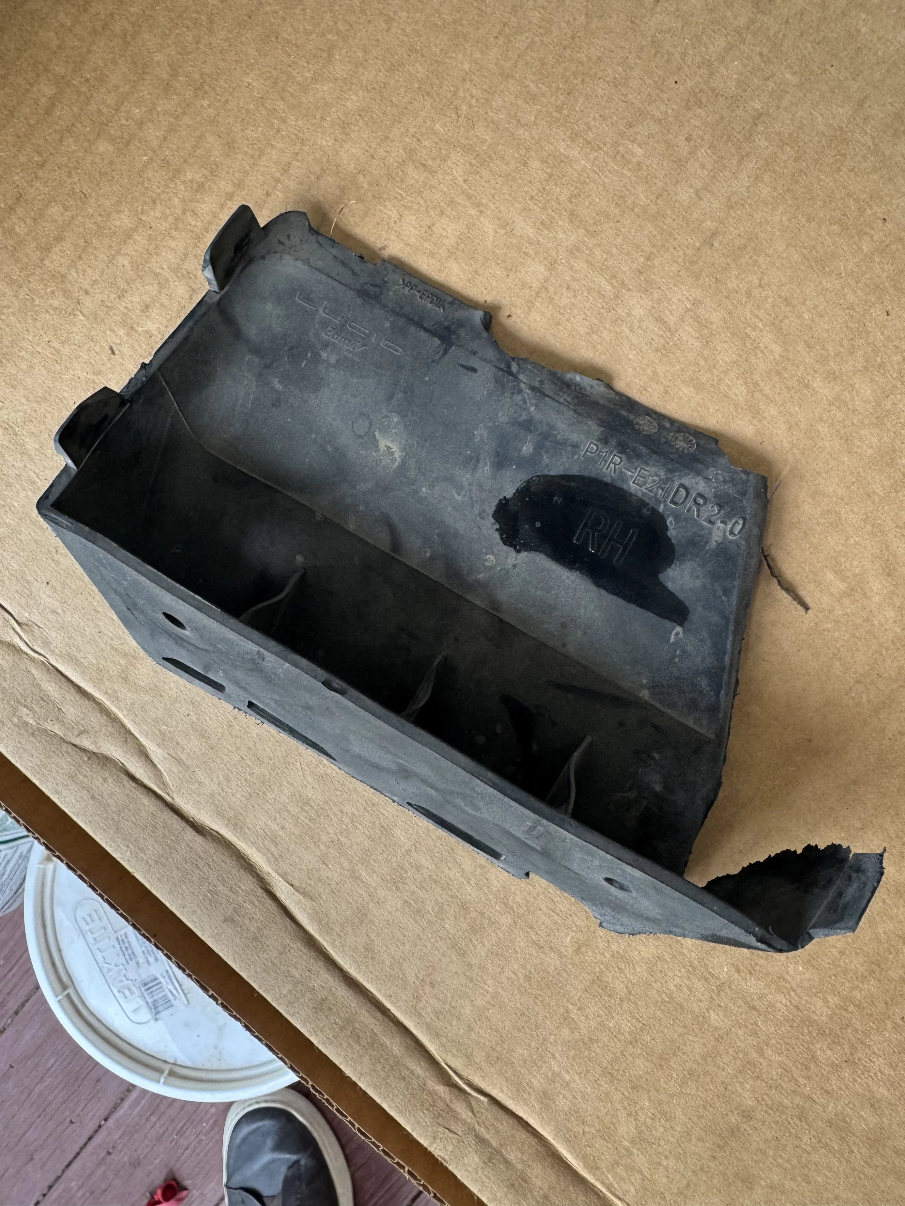 Front Air Damn Broken Off