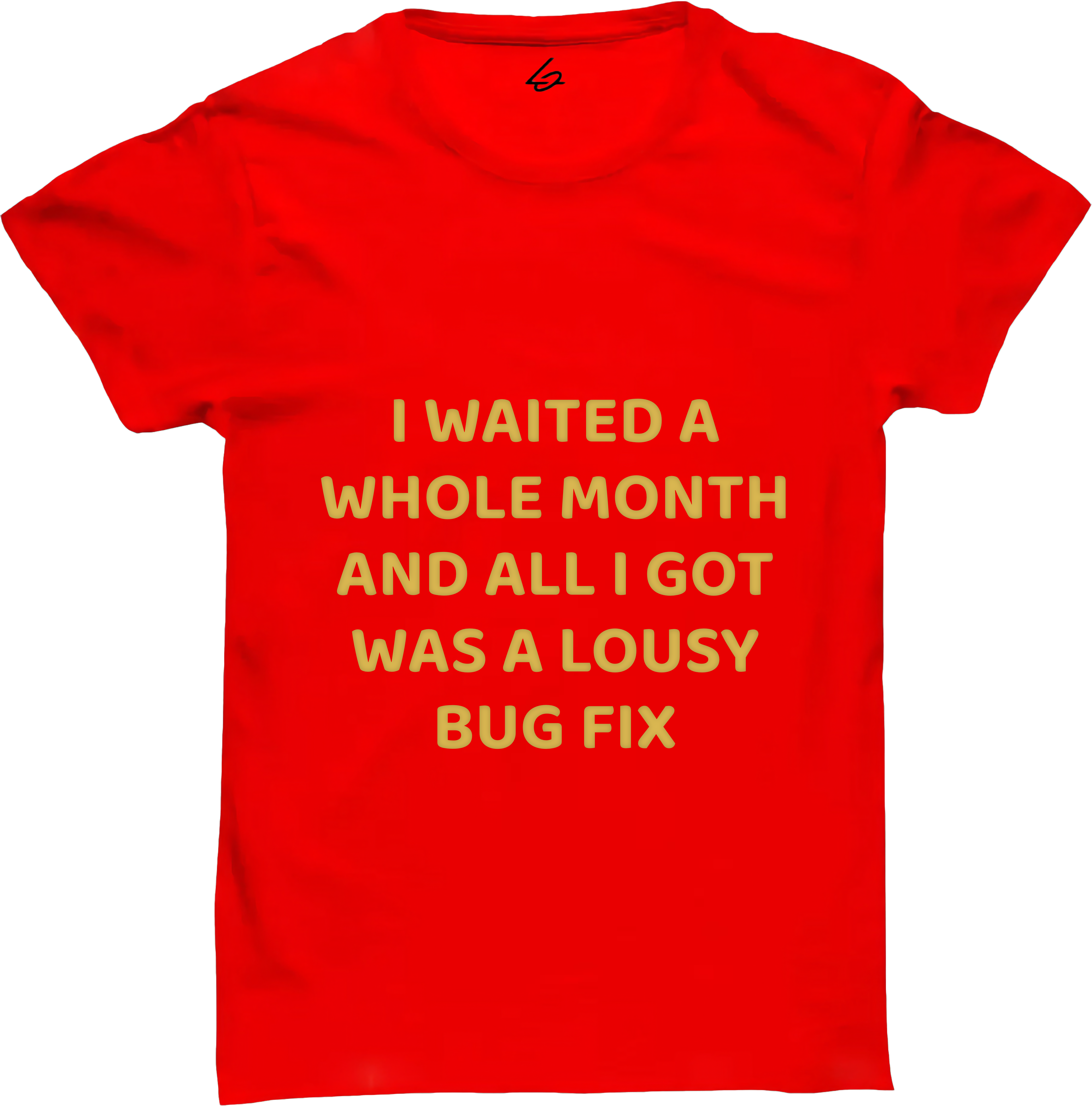 Red T-Shirt Lousy Bug Fix.png