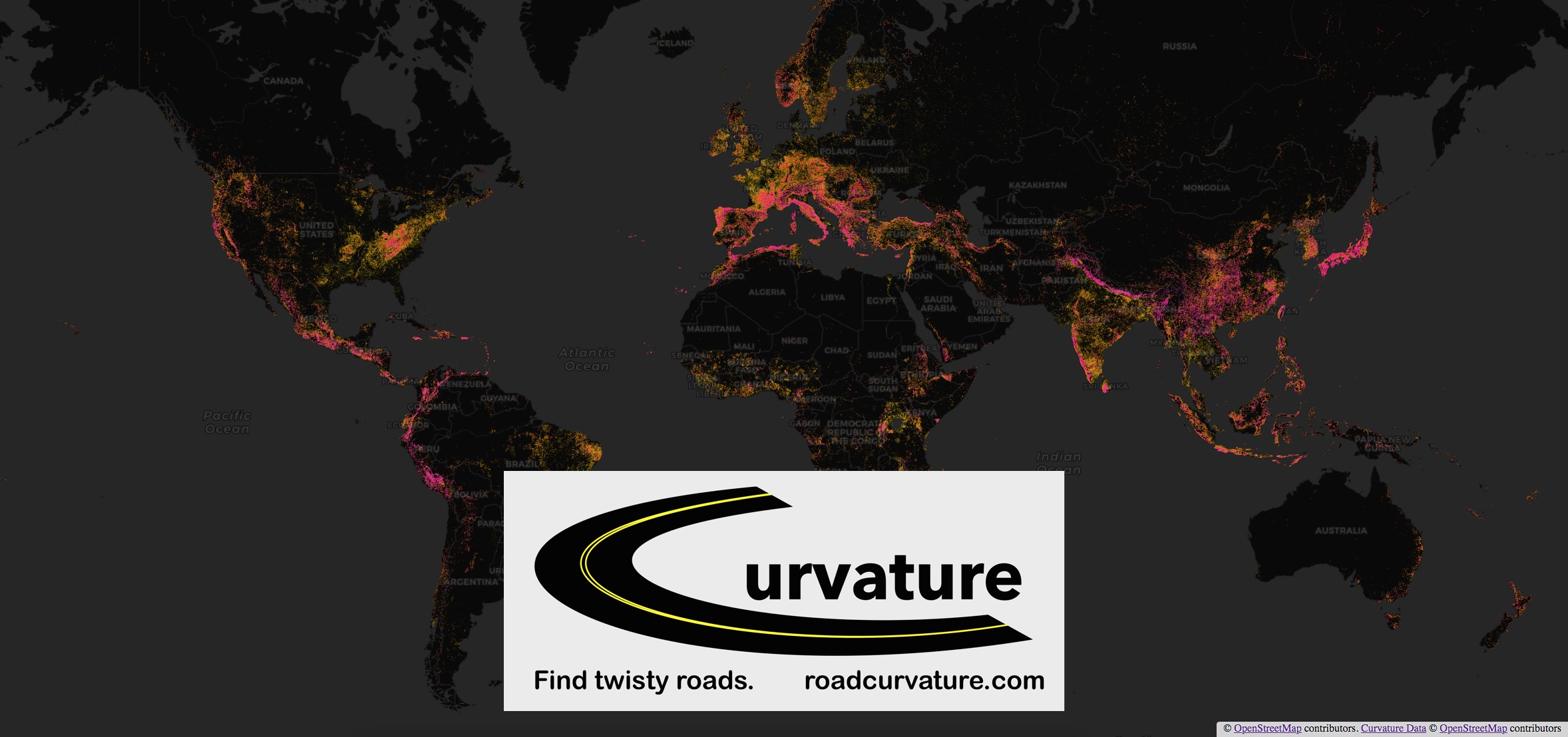 roadcurvature.com