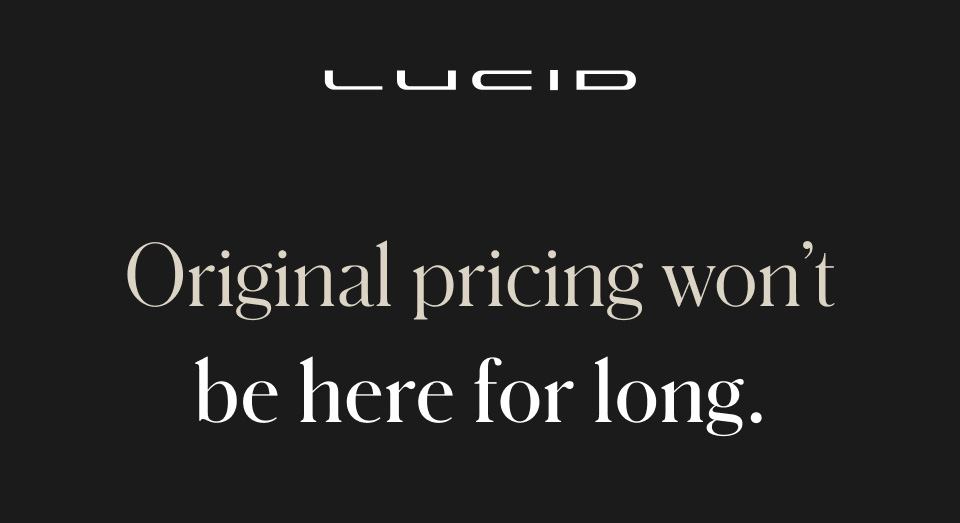 Original pricing won’t be here for long.